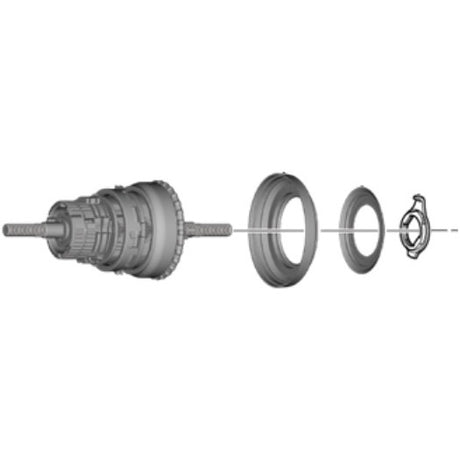 Intérieur Shimano 175,5 mm REMNAAF SG-C3000-7C-DX