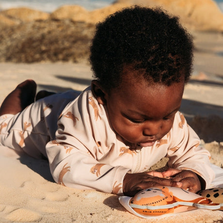 Safaris | jouets pop-up beiges