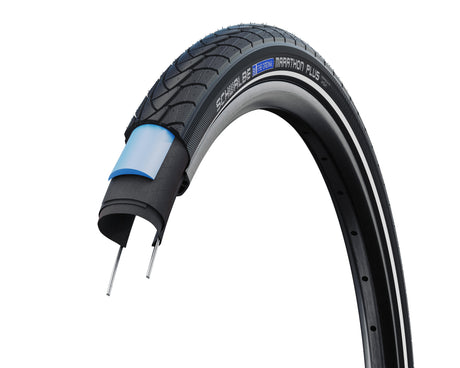 Schwalbe 25x pneu extérieur marathon plus 28 x 1,40 zw refl