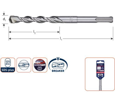 Foret Rotec SDS 150 210 14mm
