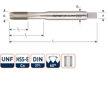 Robinet machine Rotec din376 1 2 unf