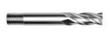 Fraise Rotec courte din844, filetage de tension de 20.0mm