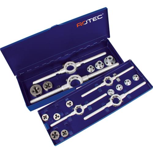 Jeu de plaques à découper Rotec 12 pièces m3-m12