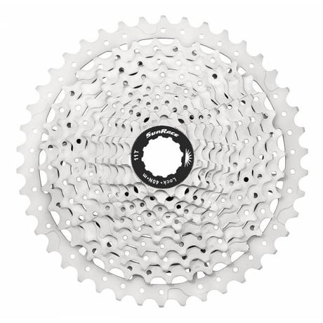 Cassette Sunrace 10V 11-42 CSMS3 Metallic Silver