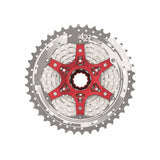 Cassette Sunrace CSMX8 11 VITESSE 11-42 dents en argent dans la boîte