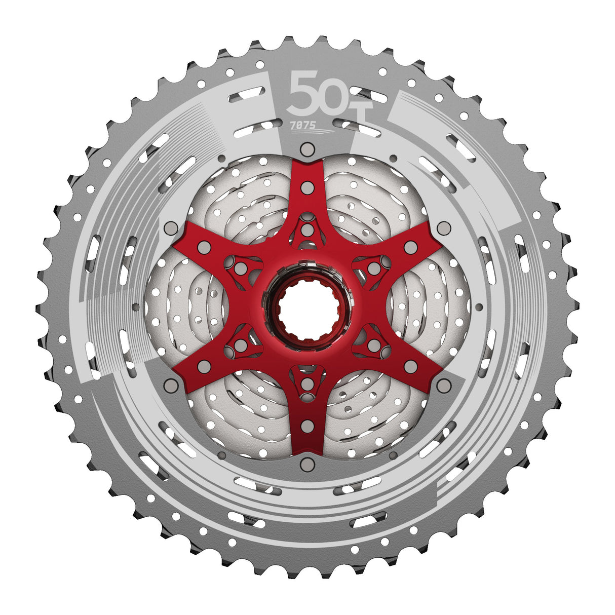 Cassette Sunrace 12V 11-50 CSMZ90 MÉTALLIQUE