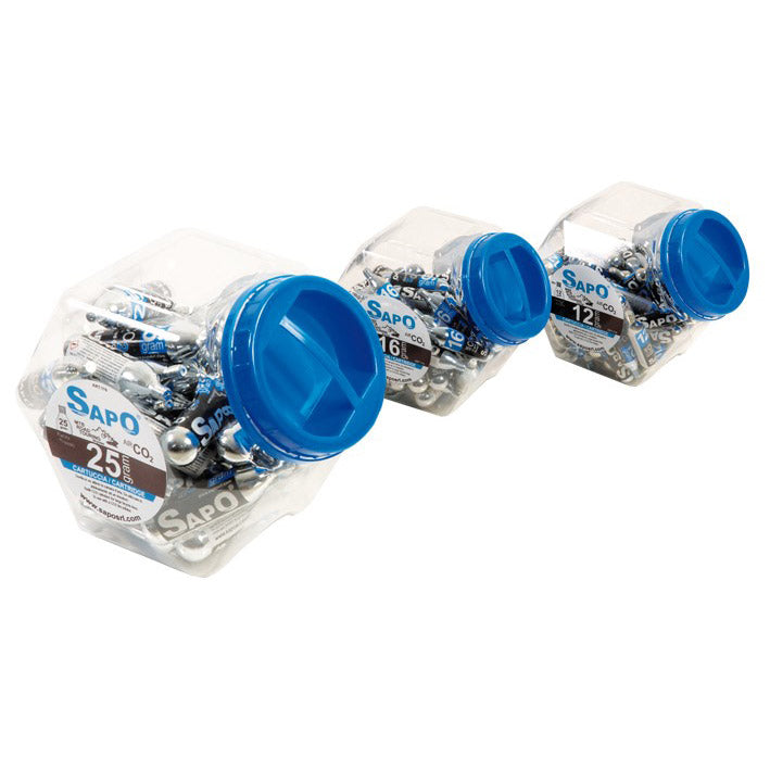 Modèles SAPO CO2 25gr. conteneur (35e.)