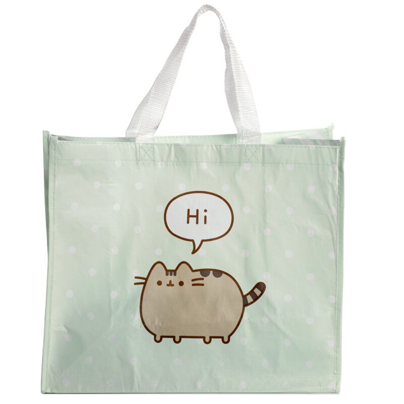 Sac à provisions en rpet durable chat Pusheen