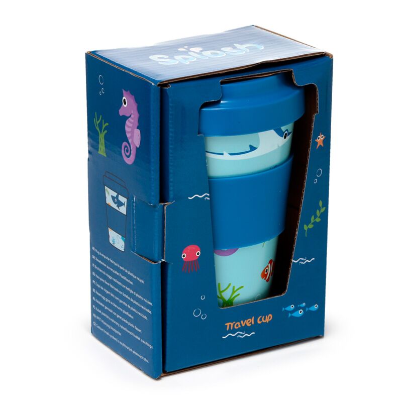 Tasse de voyage thermos durable Splosh sea life rpet 400ml