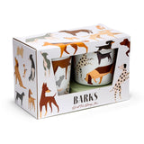 Barks dog lot de 2 pots de conservation en rpet et bambou s m