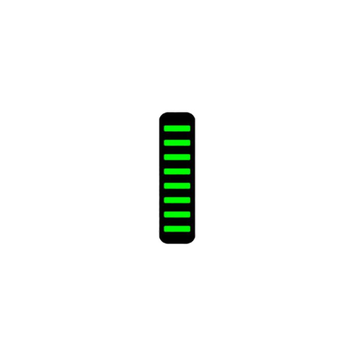 Attache-câble Rrp proguard - avant - autocollant - protection max - vert fluo