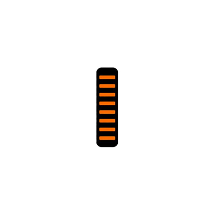 Attache de câble Rrp proguard - arrière - autocollant - orange