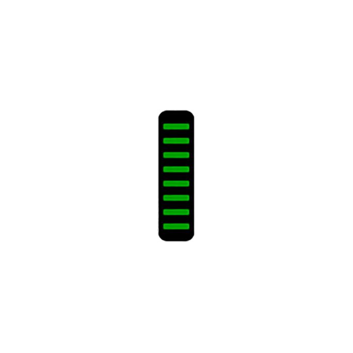 Boulon Rrp proguard sur v1 - avant - autocollant - standard - vert