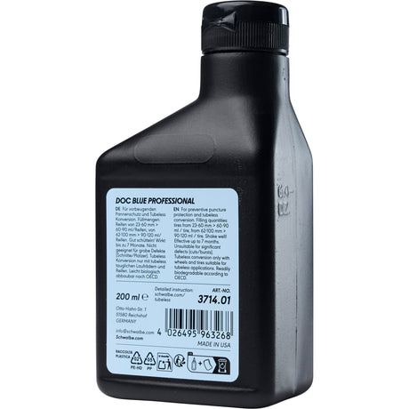 Schwalbe schlauchdichtmittel doc poète bleu. docblue 200 ml