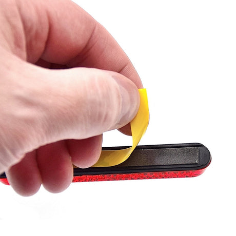 Busch Muller Bande réfléchissante Busch Muller tige de selle autocollante rouge