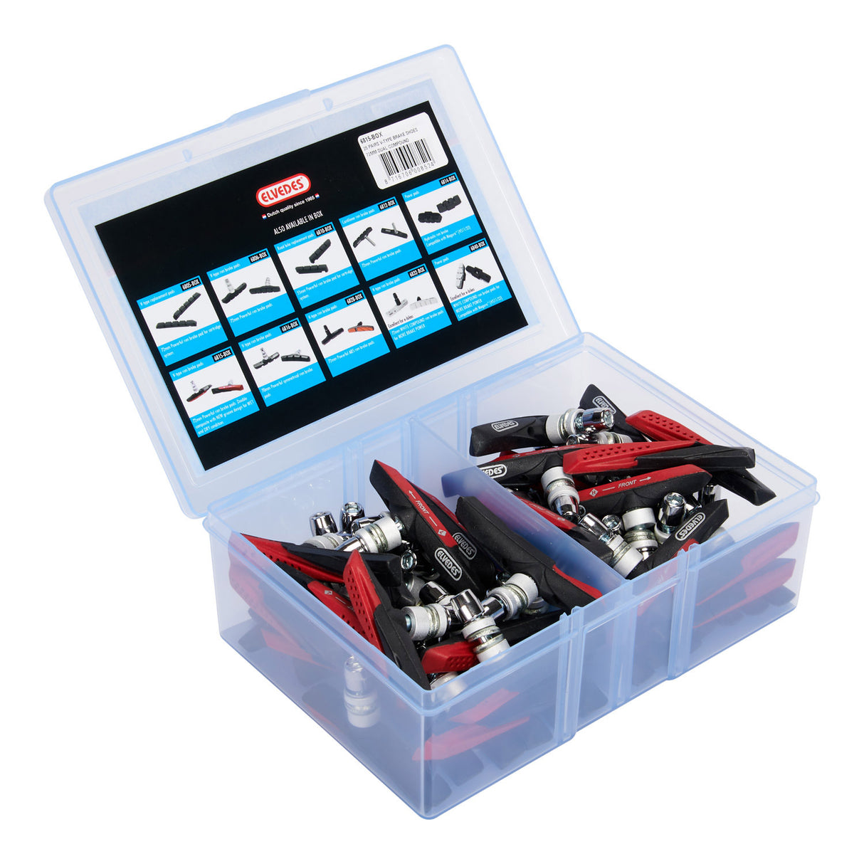 Ensemble de blocs de frein Elvedes V-frein allen Double composé (25 paires)