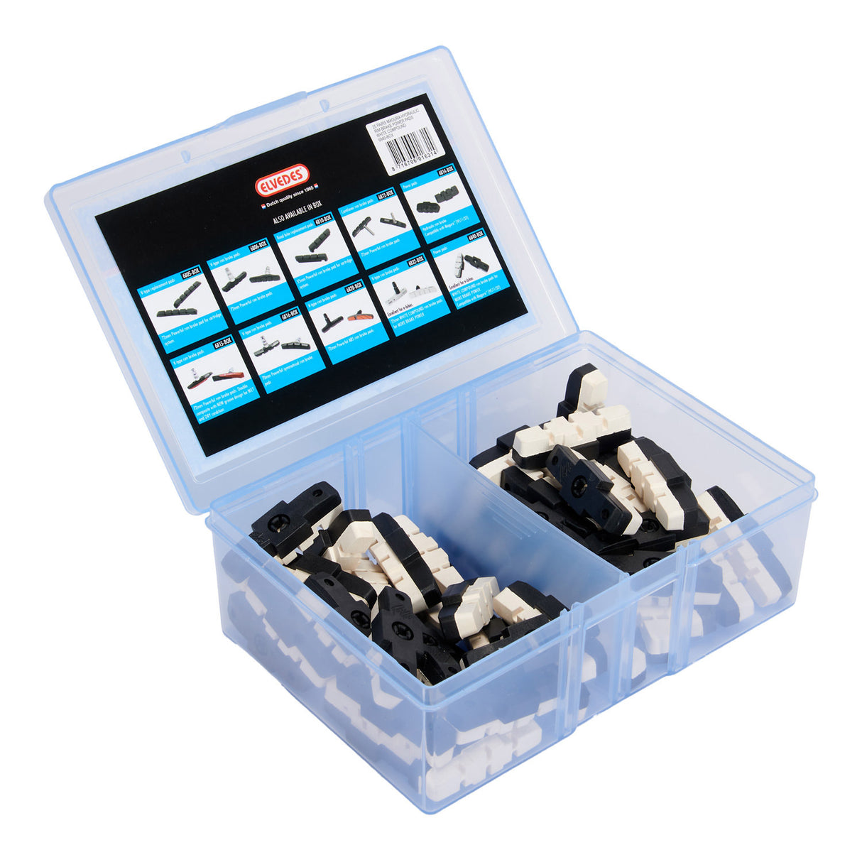 Ensemble de blocs de freinage Elvedes Power Pads Magura HS11 HS33 - Composé blanc (25 paires)