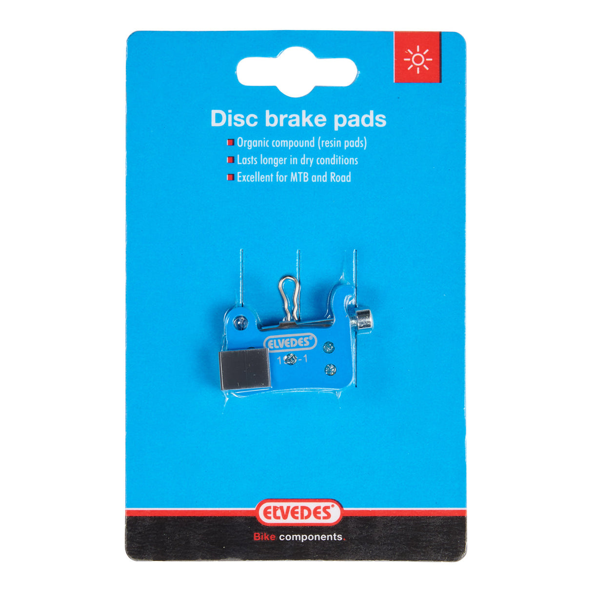 Ensemble de blocs de frein à disque Elvedes Organic Shimano BR-M595 etc. TRP Dash (1 paire)