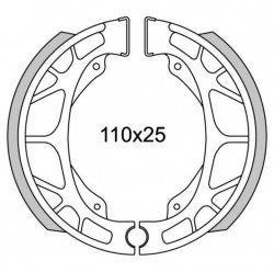 Définir les blocs de frein NEWFREN FD0256 RS-50 (2007) pour