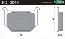 Bloc de frein à disque newfren FD0046