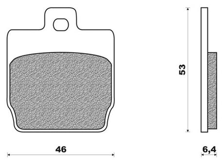 Bloc de frein à disque neuf FD0251 Aerox A