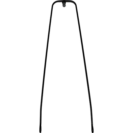 Eurofender spatbordstang 28 draad 350mm pad bev. zwart