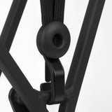 Widek trio oeillet de reliure avec crochet 24+2x12mm noir noir