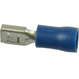 Bofix Cable Shoe Amp Woman Plat 4.8mm Blue (25st)