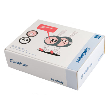 Roues tutch 12 ~ 20 pexkids eenhoorn panda - rose