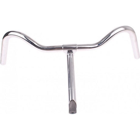 Guidon Ergotec holland 22.2 540mm axe 30cm chromé