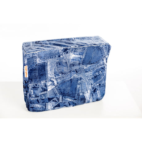 Housse de pluie Dripdropbag pour sac bandoulière - polyester hydrofuge - jeans 40 x 30 x 20 cm