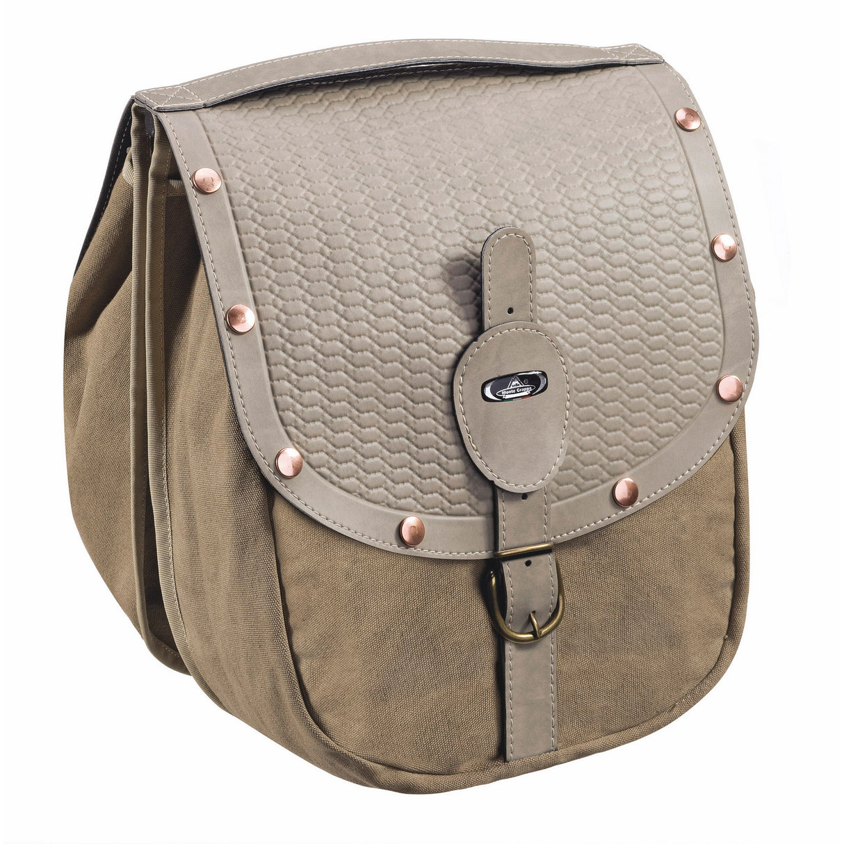 Selle Monte Grappa Monte Grappa Double Bag 16.5L British M KlinkNagels Gray