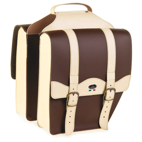 Selle Monte Grappa Monte Grappa Double Bag 17L Cruiser Vintage Cream T.Dimoro