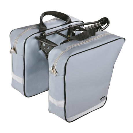 Sac de costume Monte grappa l+r 15l vernis avec fermeture éclair gris