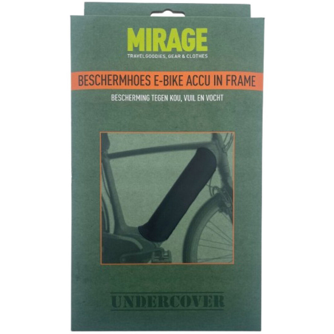 Housse de protection en néoprène Mirage pour batterie de vélo électrique dans le cadre (contre le froid, la saleté et l'humidité)