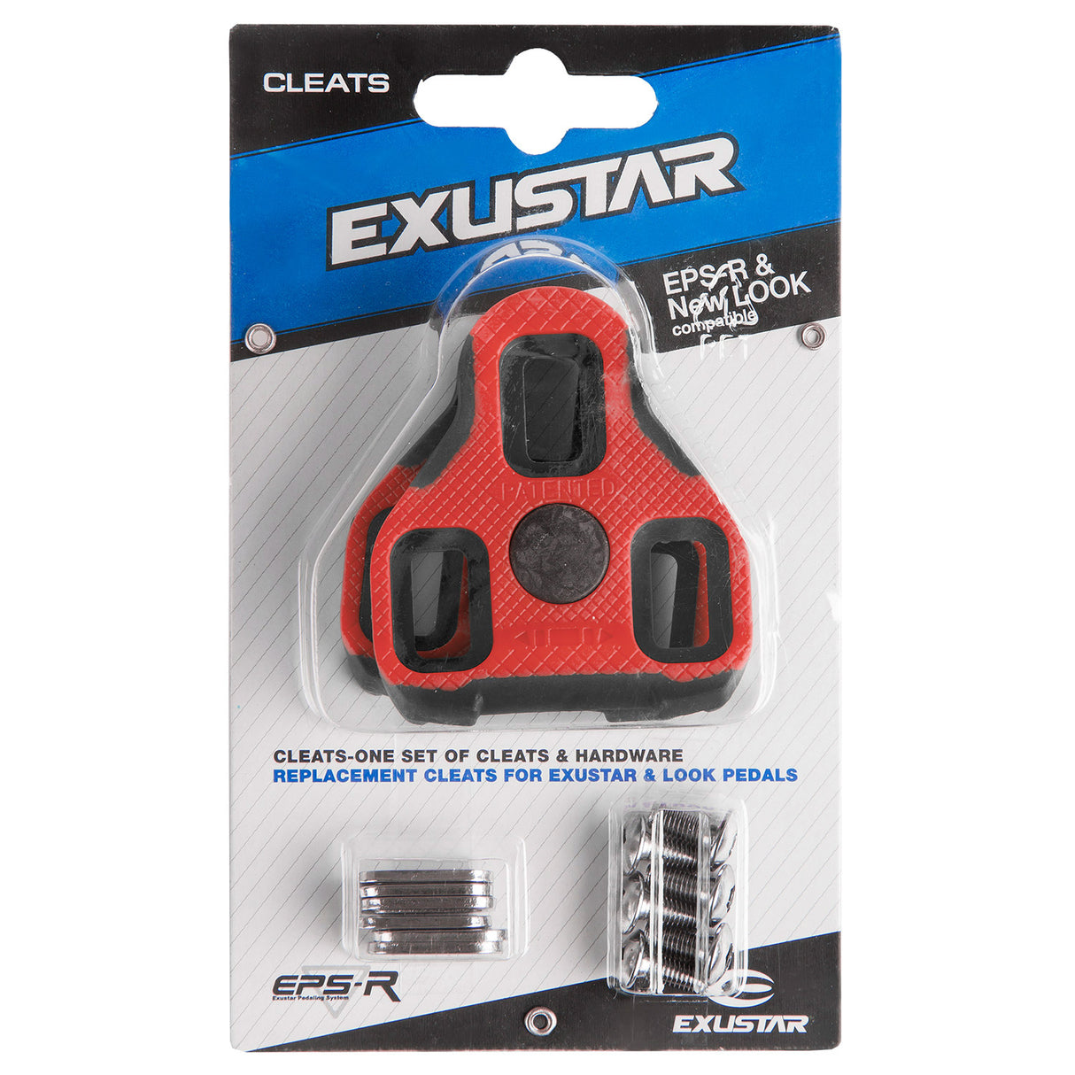 Crampons Exustar e-arc11 7� antidérapants rouges