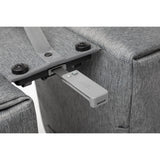 New LOOXS NOVA Double - Double Bicycle Bag, Gray