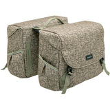 Mondi Joy Double Bicycle Sac - Eau - Polyester-Repellent - Racktime - Ivy Gray