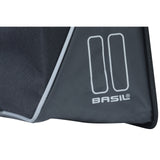 Basil Forte double sac à vélo, noir noir, hydrofuge, 35L