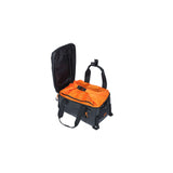 Basil Miles Luggage Thruringa Sac - Sac à vélo sportif pour hommes et femmes - Orange noir - imperméable - 7 litres