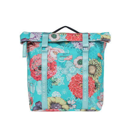 Basil Bloom Field Double Bicycle Sac, étanche, bleu ciel, 35L