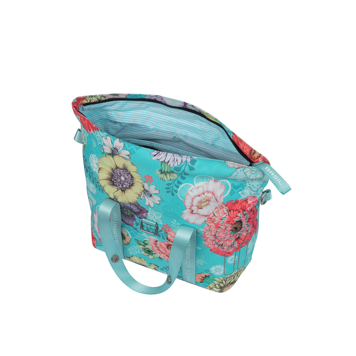 Basil Bloom Field bicycle handbag Mik-KF-Hook, Blue, 8-11L