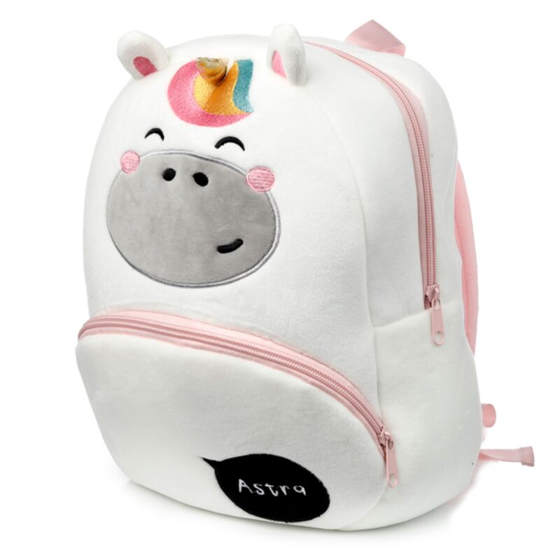 Adoracorns astra la licorne sac à dos en peluche