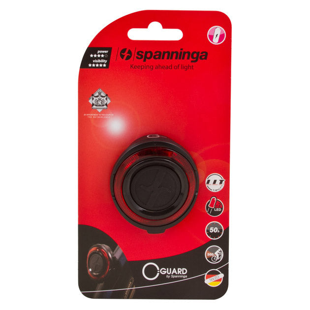 Spanninga Taillight O-Guard Black