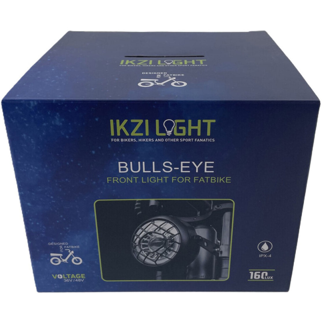 Buzaglo ikzilight phare bullseye pour fat bike