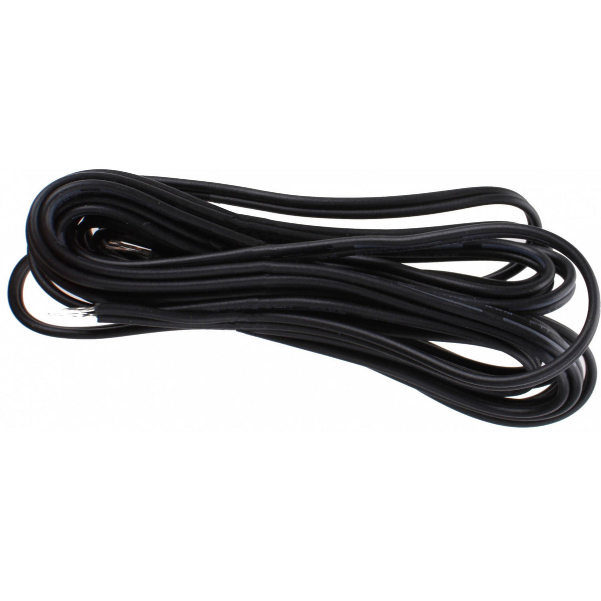 cordon d'éclairage 2-cœurs 210 cm noir