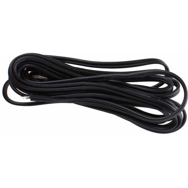 cordon d'éclairage 2-cœurs 210 cm noir