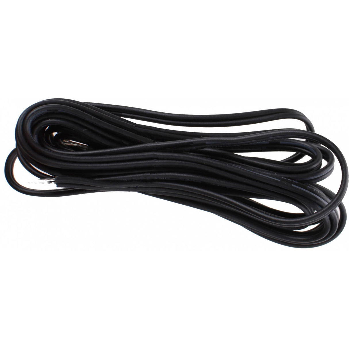 cordon d'éclairage 2-cœurs 210 cm noir