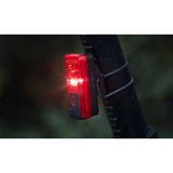 Vdo eco light red rl plus usb achterlicht li-on accu+remlicht aan uit