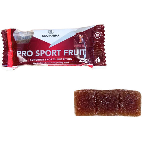 Présentoir cola aux fruits Neapharma bar pro sport (40pcs)